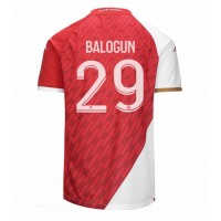 AS Monaco Folarin Balogun #29 Hjemmedrakt 2023-24 Kortermet